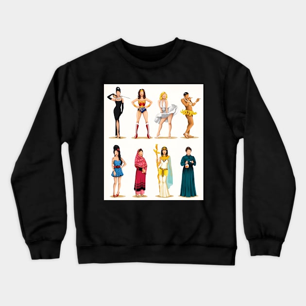 The Future is Female Crewneck Sweatshirt by satitue